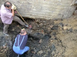 Kampfmittelräumung am Langewanneweg